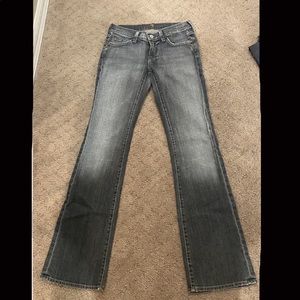 7 all man kind bootcut jeans. size 26